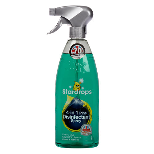 Stardrops 4-in-1 Pine Spray Disinfectant 750ml