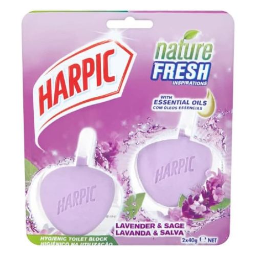 Harpic Hygienic Toilet Block Twin pack