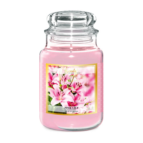 Scents For Your Home Pink Lily Scented Candle 18oz