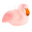 Pink Flamingo Sitting Small Candle