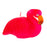 Pink Flamingo Sitting Small Candle