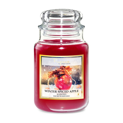 Liberty Candles Winter Spiced Apple Scented Candle 18oz