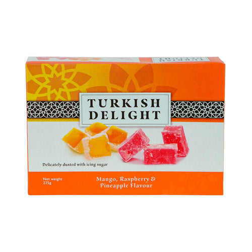 Turkish Delight Mango, Raspberry & Pineapple Flavour 225g