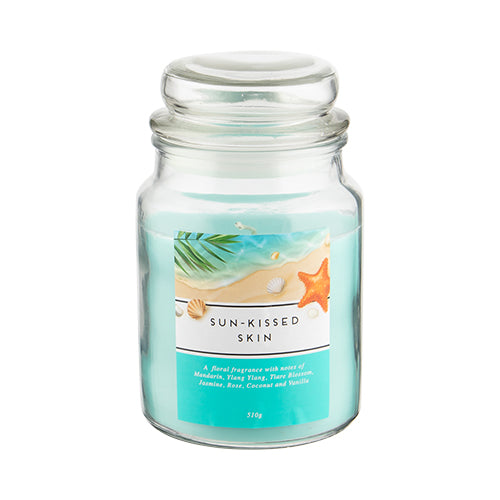 Sun-Kissed Skin Scented Large Jar Candle 18oz