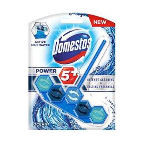 Domestos Power 5 Ocean Toilet Rim Block Cleaner 55g