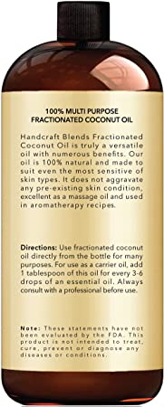 Handcraft Fractionated Coconut Oil