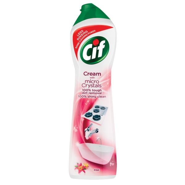 CIF Cream Pink Flower Surface Cleaner 500ml