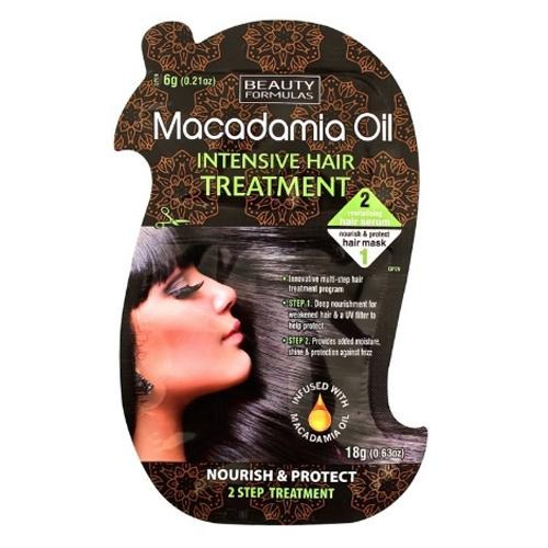 Beauty Formulas Macadamia Oil Intensive Hair Treatment 6g