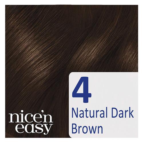 Clairol Nice n Easy Hair Colour in Natural Dark Brown 4