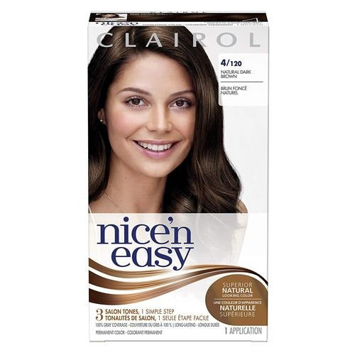 Clairol Nice n Easy Hair Colour in Natural Dark Brown 4