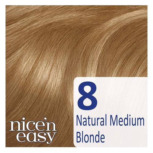 Clairol Nice n Easy Hair Colour in Natural Medium Blonde 8