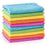 Clean & Shine Rainbow Microfibre Cloths Pack Of 10