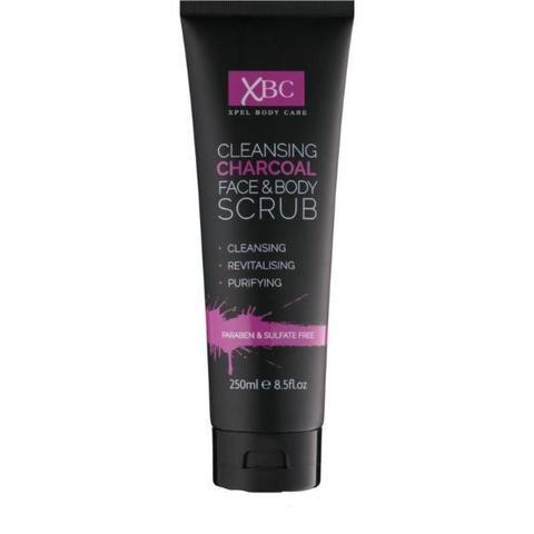 XBC Cleansing Charcoal Face and Body Peeling Scrub 250 ml