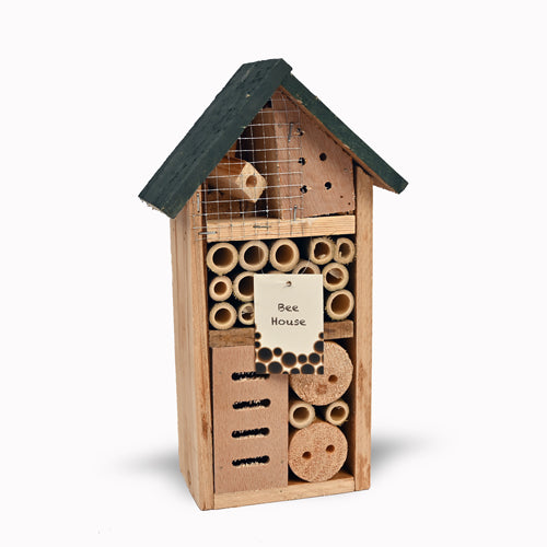 Wooden Bee & Insect House Garden Box 26cm x 15cm