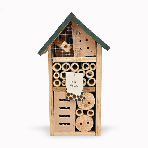 Wooden Bee & Insect House Garden Box 26cm x 15cm