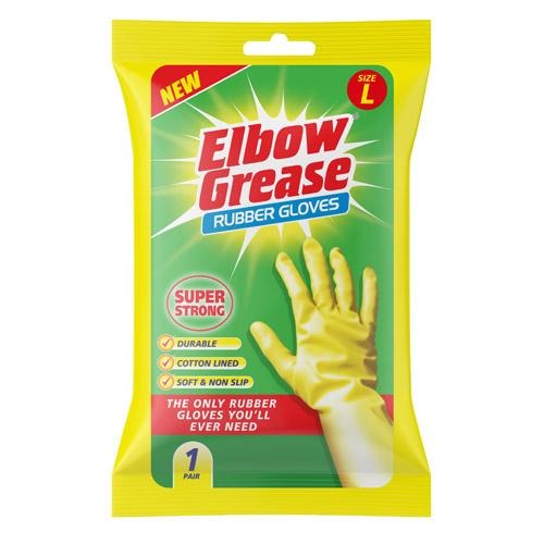 Elbow Grease Rubber Gloves Assorted Sizes