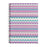 A4 Wiro Bound Lined Patterned Notebook