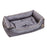Petface Dog Bed Waterproof Extra Large Grey and Cream 82cm x 75cm