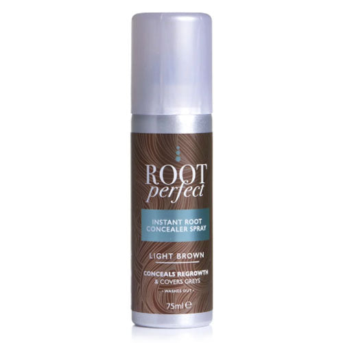 Root Perfect Instant Root Concealer Spray In Light Brown 75ml