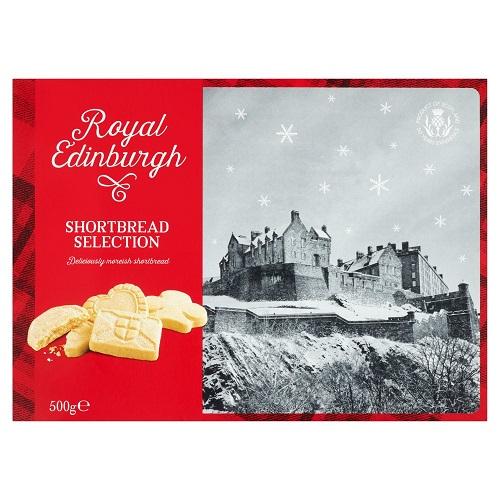 Royal Edinburgh Shortbread Selection 500g