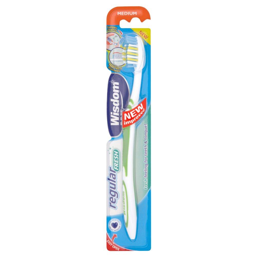 Wisdom Regular Fresh Medium Toothbrush