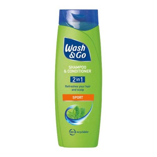 Wash & Go 2 in 1 Shampoo & Conditioner Sport 200ml