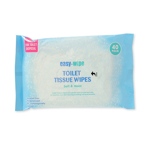 Easy Wipe Toilet Tissue Wipes 40 Pk