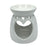 Home Collection White Heart Oil Burner 13cm