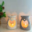 Home Collection Grey Heart Oil Burner 13cm