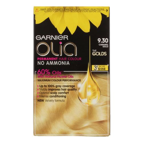 Garnier Olia Permanent Hair Dye Caramel Gold 9.3