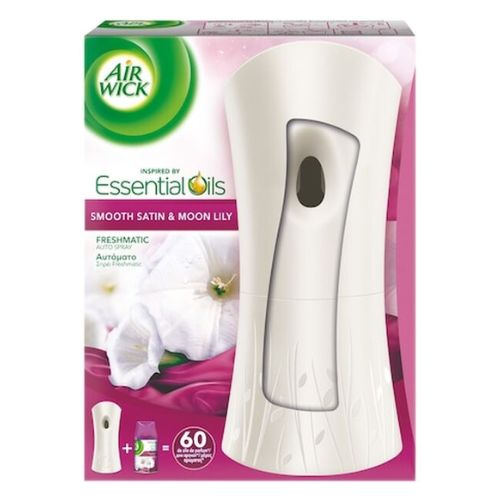 Air Wick Freshmatic Device And Smooth Satin & Moon Lily Refill