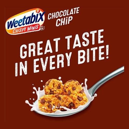 Weetabix Crispy Minis Chocolate Chip Cereal 600g Case Of 10