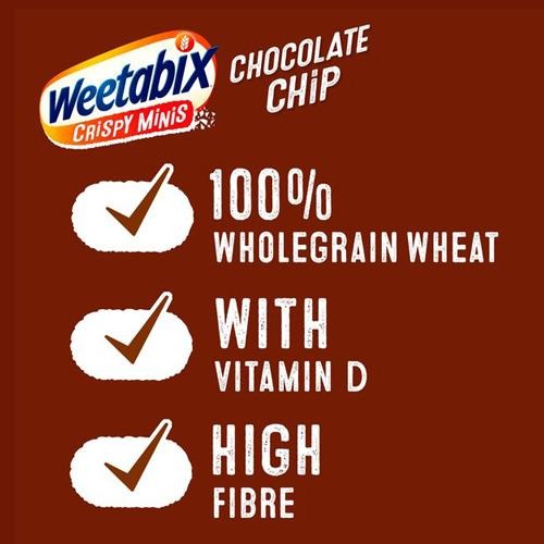 Weetabix Crispy Minis Chocolate Chip Cereal 600g Case Of 10