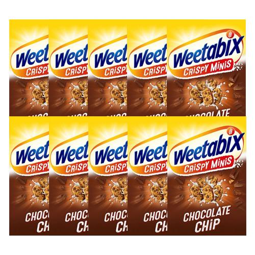 Weetabix Crispy Minis Chocolate Chip Cereal 600g Case Of 10