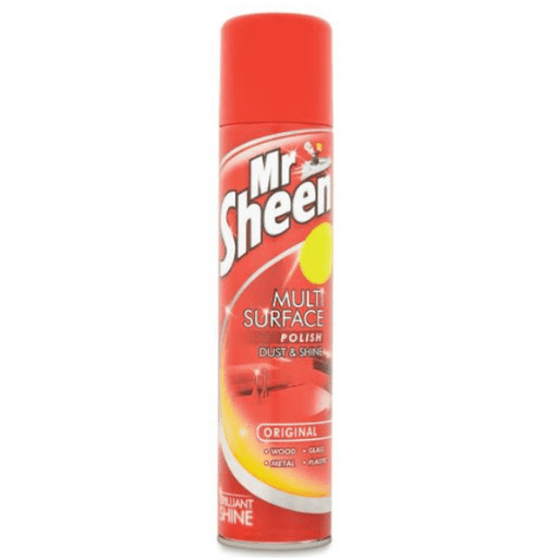 Mr Sheen Original 4-in-1 Multi Surface Dust and Shine Furniture Polish Spray 250ml