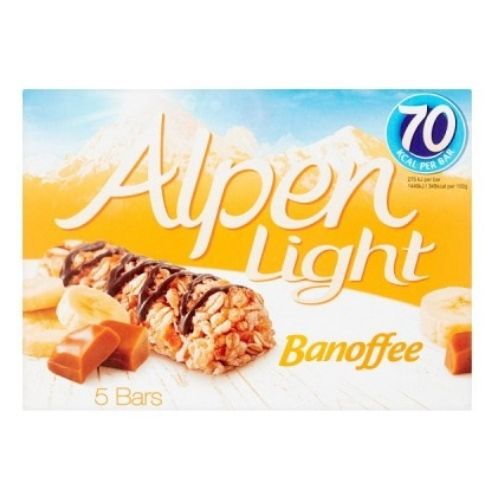 Alpen Banoffee Bars 5 Pk