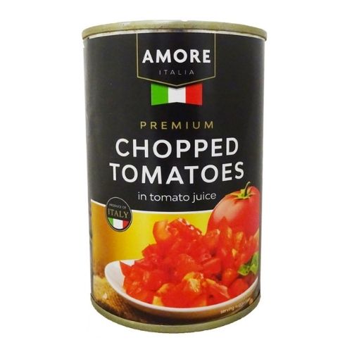 Amore Chopped Premium Tomatoes Can 400g x 2