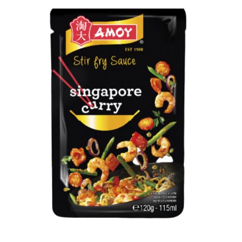 Amoy Singapore Curry Stir Fry Sauce 120g