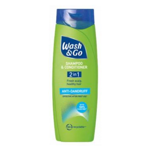Wash & Go 2 in 1 Shampoo & Conditioner Anti-Dandruff 200ml