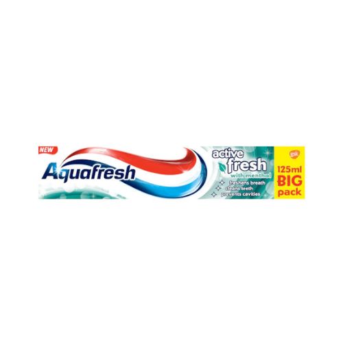 Aquafresh Active Fresh Menthol Toothpaste 125ml