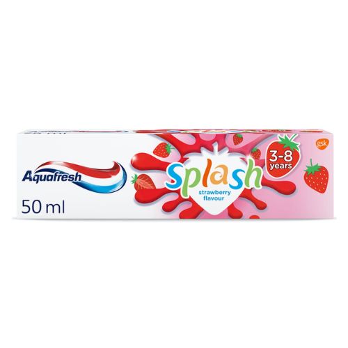 Aquafresh Splash Strawberry Toothpaste 50ml