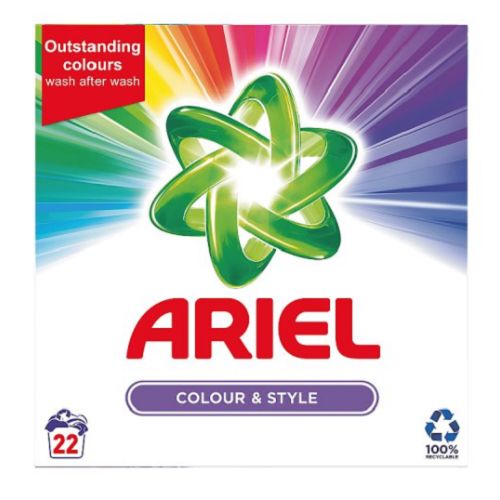 Ariel Colour & Style Washing Powder 22 Wash 1430g