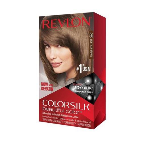 Revlon Colorsilk Hair Colour Light Ash Brown 50 130ml