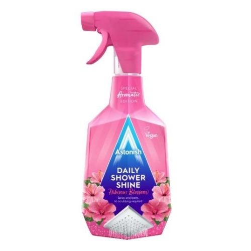 Astonish Daily Shower Cleaner Spray Hibiscus Blossom 750ml