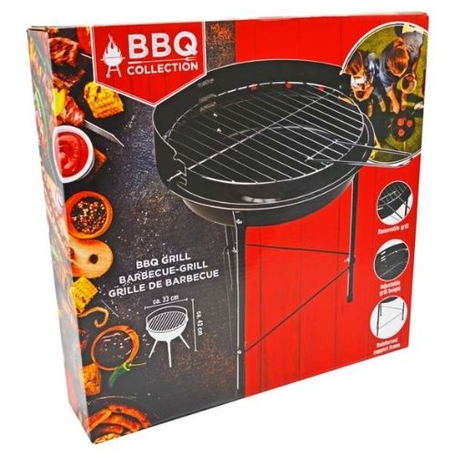 BBQ Collection Round Portable Barbecue Grill