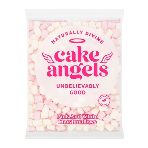 Cake Angels Pink & White Marshmallows 150g
