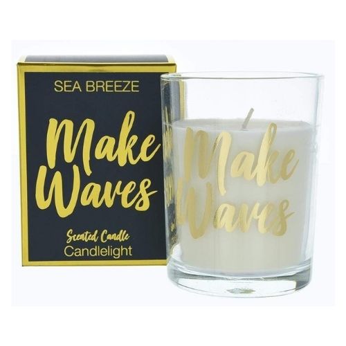 Candlelight Sea Breeze Glass Wax Candle 270g