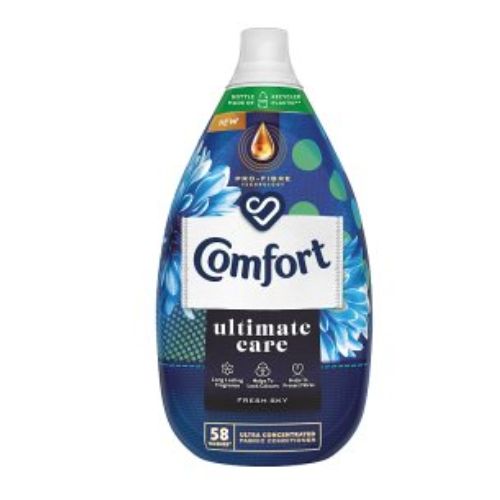 Comfort Ultimate Care Fresh Sky Fabric Conditioner 870ml 58W