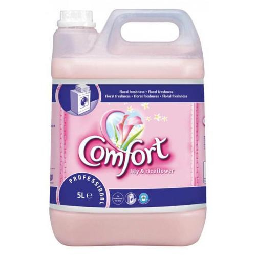 Comfort Pink Fabric Conditioner Lily And Riceflower 45W