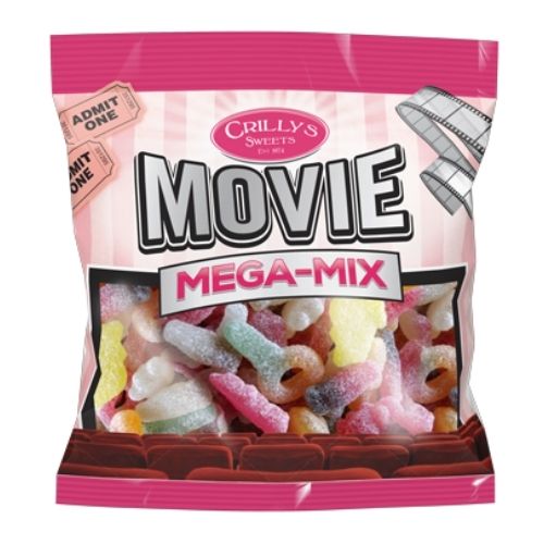 Crilly's Movie Mega Mix Sweets 250g